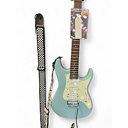 Used Ibanez AZES40 Blue Agave Solid Body Electric Guitar
