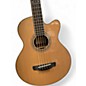 Used Ibanez AEB105E Natural Acoustic Bass Guitar