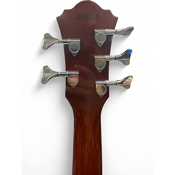 Used Ibanez AEB105E Natural Acoustic Bass Guitar