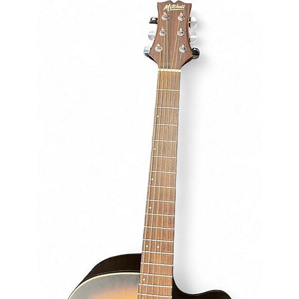 Used Mitchell T413CEBST 2 Tone Sunburst Acoustic Electric Guitar