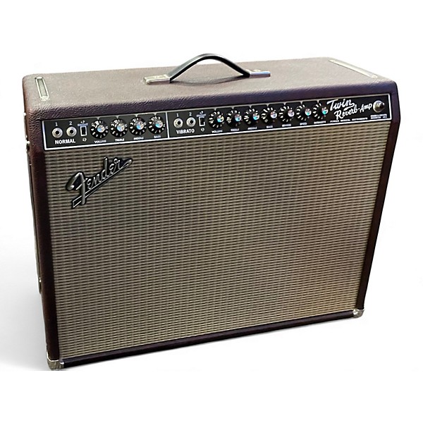 Used Fender Deluxe Reverb 2x12 Tube Guitar Combo Amp
