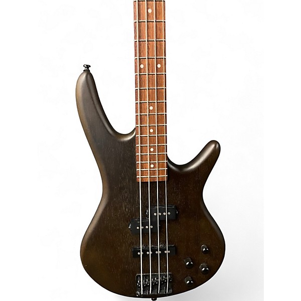 Used Ibanez GSRM20 Mikro Short Scale Weathered Black Rosewood Electric Bass Guitar