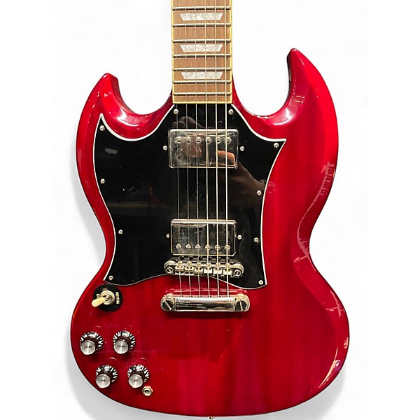 Used Epiphone SG Standard Trans Red Solid Body Electric Guitar