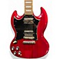 Used Epiphone SG Standard Trans Red Solid Body Electric Guitar