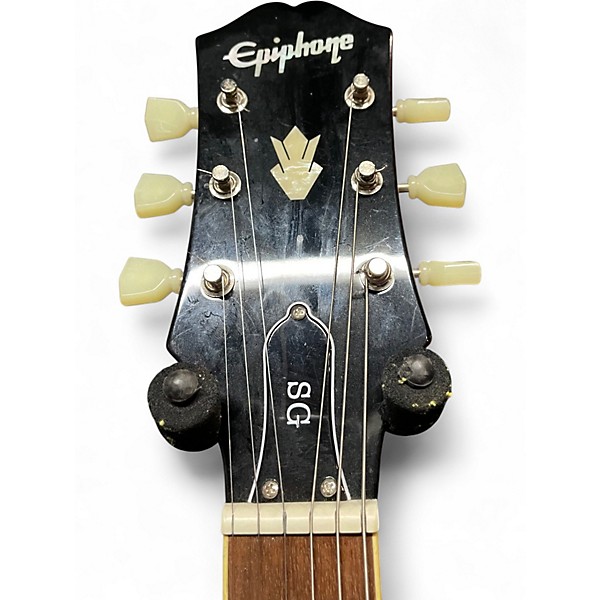 Used Epiphone SG Standard Trans Red Solid Body Electric Guitar