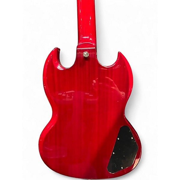 Used Epiphone SG Standard Trans Red Solid Body Electric Guitar