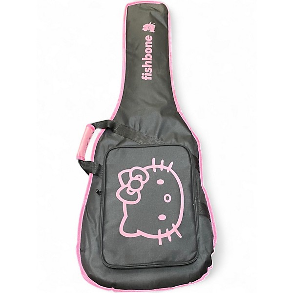 Used Fishbone Hello Kitty Black Solid Body Electric Guitar