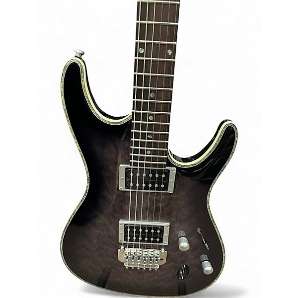 Used Ibanez SA220FM Trans Gray Solid Body Electric Guitar