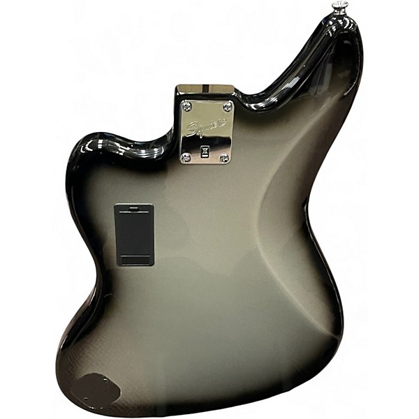 Used Squier TROY SANDERS JAG Silverburst Electric Bass Guitar