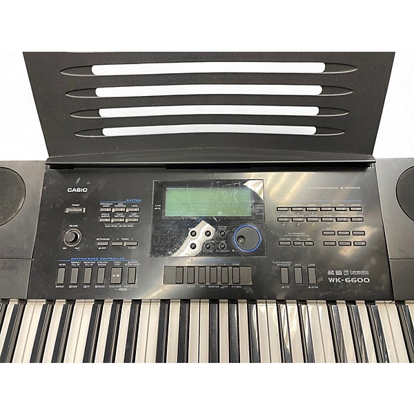 Used Casio WK6600 76 Key Portable Keyboard