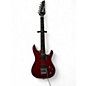 Used Ibanez JS100 Joe Satriani Signature Transparent Red Solid Body Electric Guitar