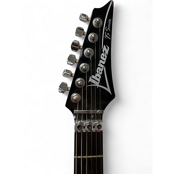 Used Ibanez JS100 Joe Satriani Signature Transparent Red Solid Body Electric Guitar