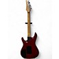 Used Ibanez JS100 Joe Satriani Signature Transparent Red Solid Body Electric Guitar