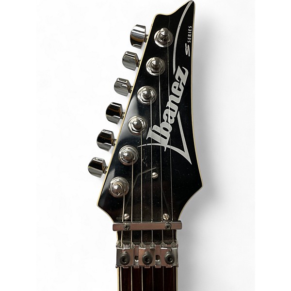 Used Ibanez S470FM Metallic Blue Solid Body Electric Guitar