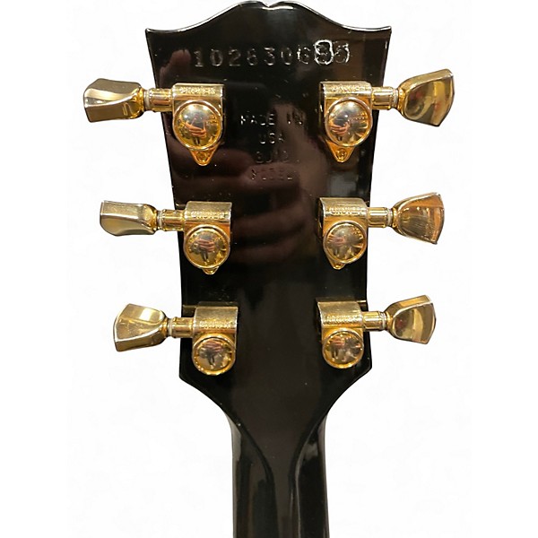 Used Gibson Les Paul Custom Lite Black Solid Body Electric Guitar