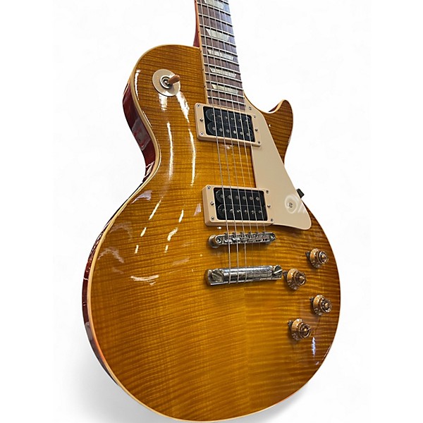 Used Gibson Custom Shop 1959 R9 M2M Reissue Les Paul Dirty Lemon Solid Body Electric Guitar