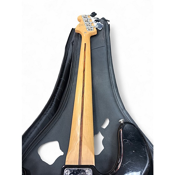 Used Squier Affinity Precision Bass Black Electric Bass Guitar