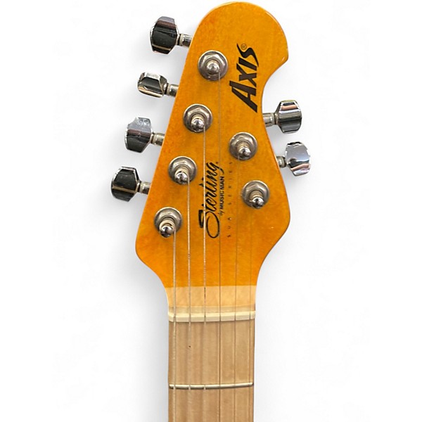 Used Sterling by Music Man Sub AX3 Axis Flame Maple Solid Body Electric Guitar