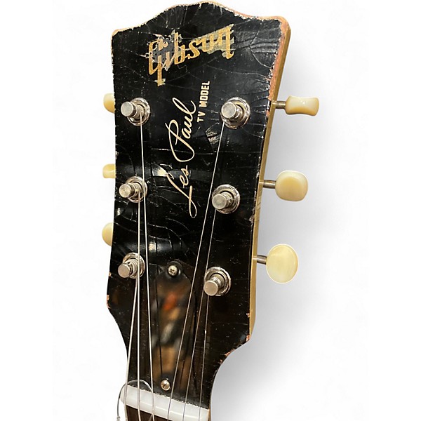 Used Gibson MURPHY LAB 1957 LES PAUL JUNIOR HEAVY AGING TV Yellow Solid Body Electric Guitar