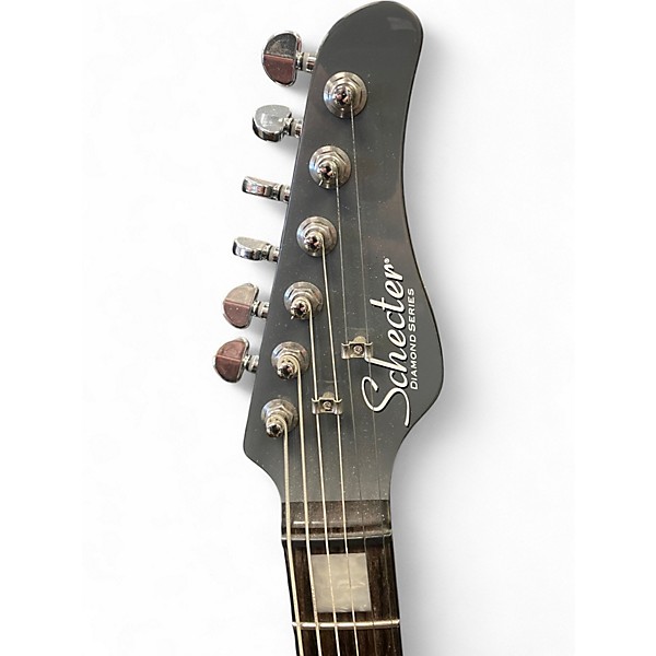 Used Schecter Guitar Research PT-EX Baritone Dorian Grey Solid Body Electric Guitar