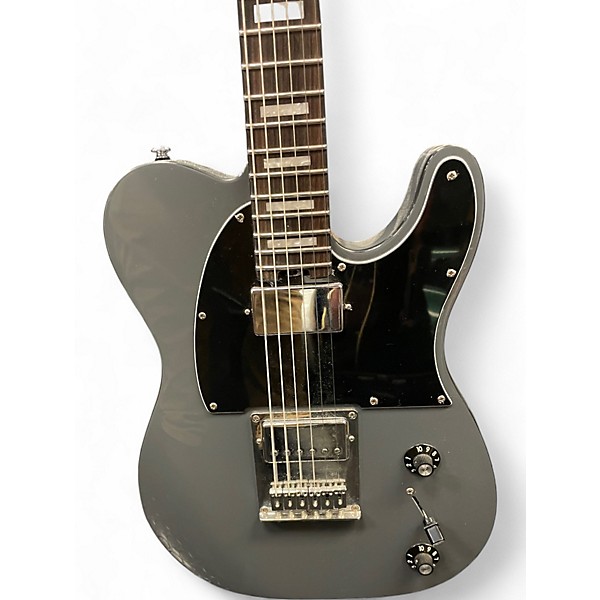 Used Schecter Guitar Research PT-EX Baritone Dorian Grey Solid Body Electric Guitar