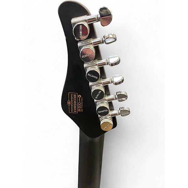 Used Schecter Guitar Research PT-EX Baritone Dorian Grey Solid Body Electric Guitar