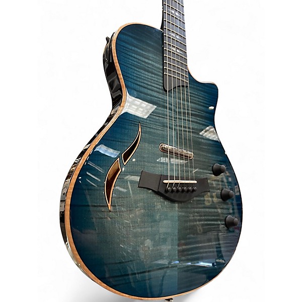 Used Taylor T5Z Pro Harbor Blue Acoustic Electric Guitar