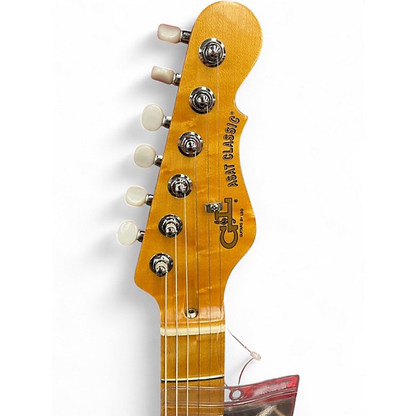 Used 2000s G&L ASAT Classic USA Trans Blue Solid Body Electric Guitar