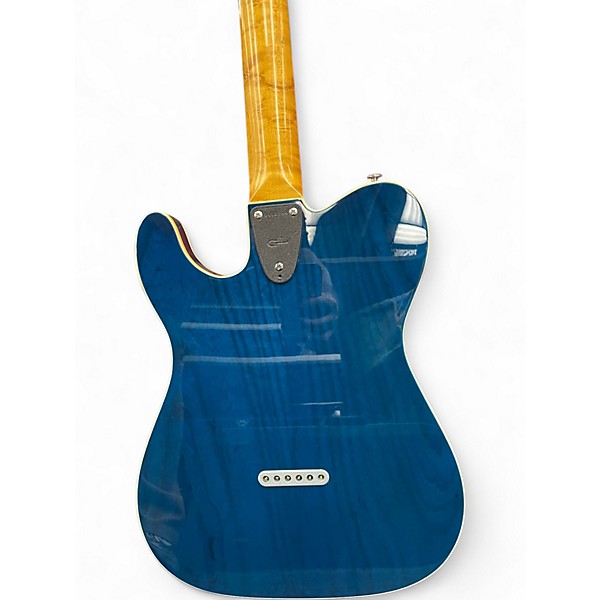 Used 2000s G&L ASAT Classic USA Trans Blue Solid Body Electric Guitar