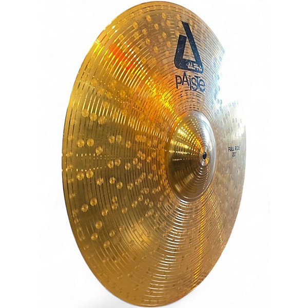 Used Paiste 20in Alpha Full Ride Cymbal