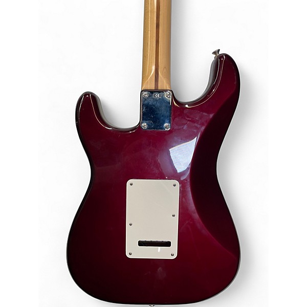 Used Fender Player Stratocaster Burgundy Solid Body Electric Guitar