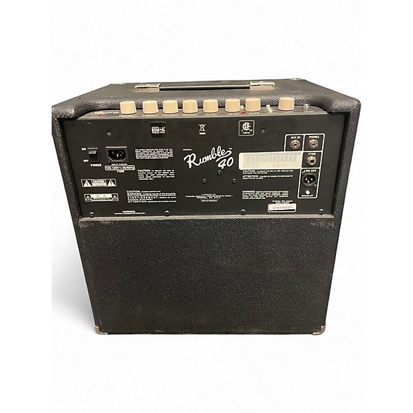 Used Fender Rumble V3 40W 1x10 Bass Combo Amp
