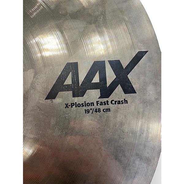 Used SABIAN 19in AAX Xplosion Fast Crash Cymbal