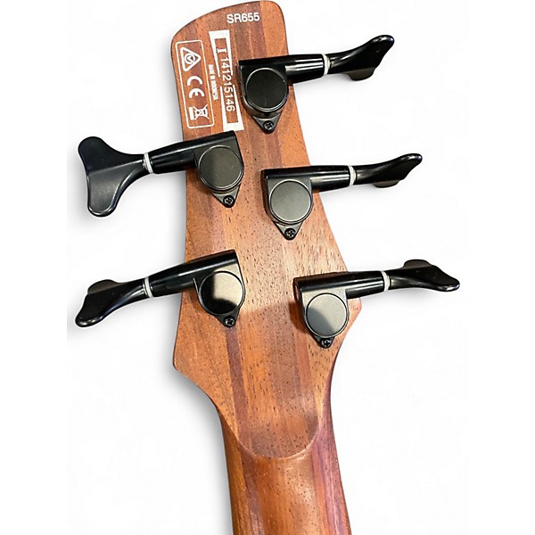 Used Soundgear SR655 Worn Brown Electric Bass Guitar