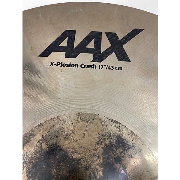 Used SABIAN 17in AAX Xplosion Crash Cymbal