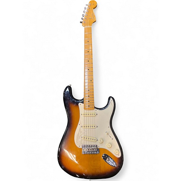 Used Fender AMERICAN VINTAGE II 1957 STRATOCASTER 2 Color Sunburst Solid Body Electric Guitar