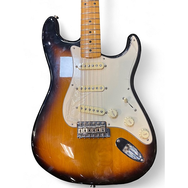 Used Fender AMERICAN VINTAGE II 1957 STRATOCASTER 2 Color Sunburst Solid Body Electric Guitar