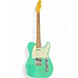 Used Fender 1963 Relic Telecaster Custom Surf Green Solid Body Electric Guitar thumbnail