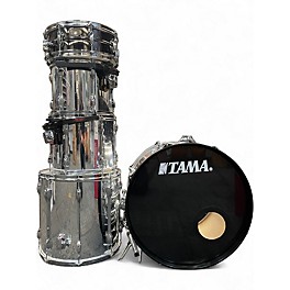 Used TAMA 5 Piece Rockstar Chrome Drum Kit