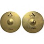 Used Zildjian 14in A Custom Hi Hat Pair Cymbal
