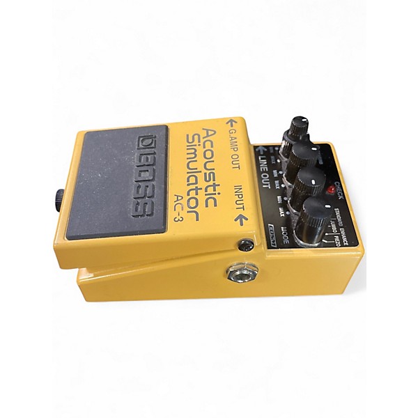 Used BOSS AC3 Acoustic Simulator Effect Pedal