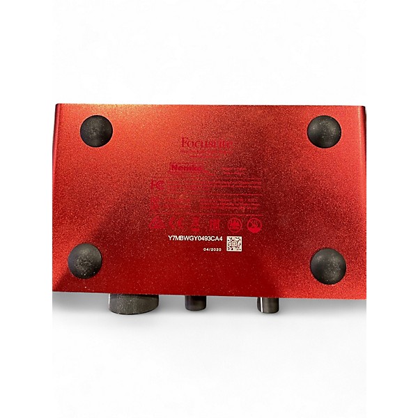 Used Focusrite Scarlett Solo Gen 3 Audio Interface