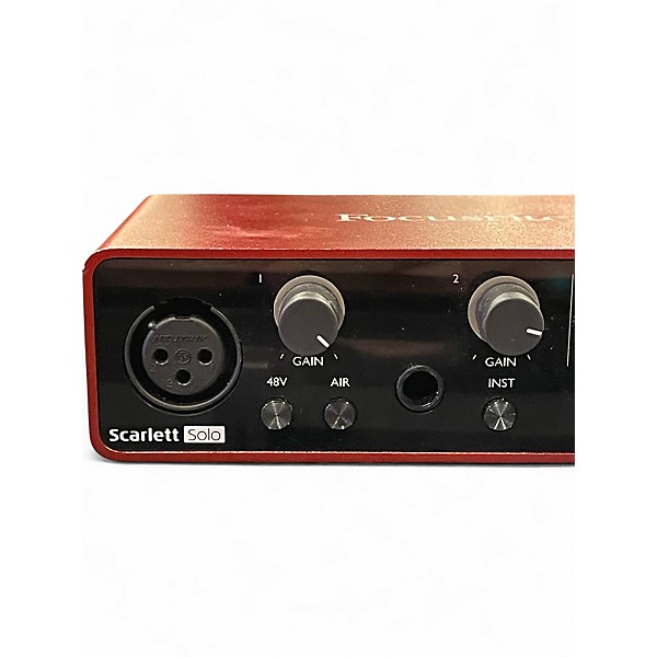 Used Focusrite Scarlett Solo Gen 3 Audio Interface