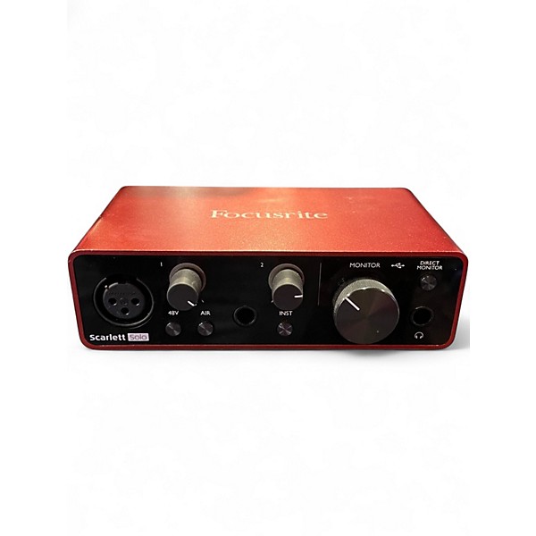 Used Focusrite Scarlett Solo Gen 3 Audio Interface