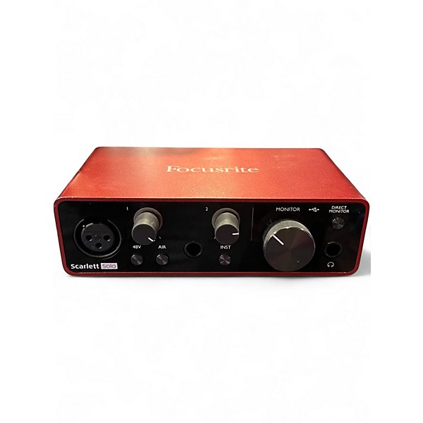 Used Focusrite Scarlett Solo Gen 3 Audio Interface