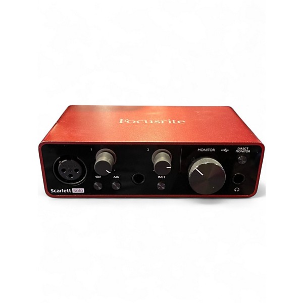 Used Focusrite Scarlett Solo Gen 3 Audio Interface