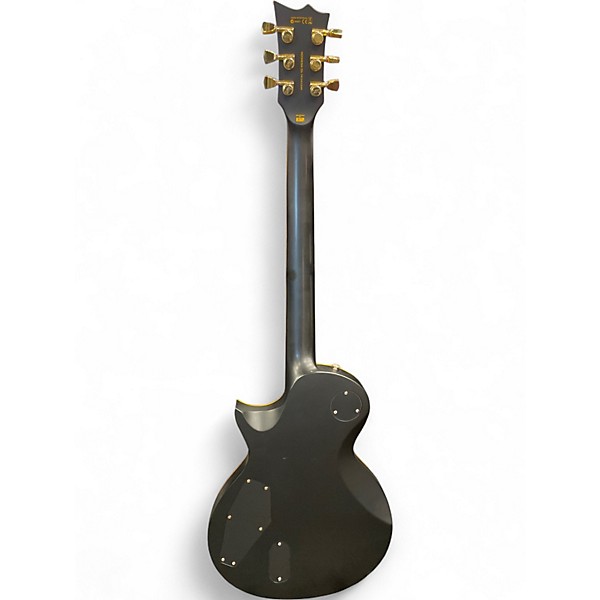 Used ESP LTD EC1000 BLACK AND ORANGE Solid Body Electric Guitar