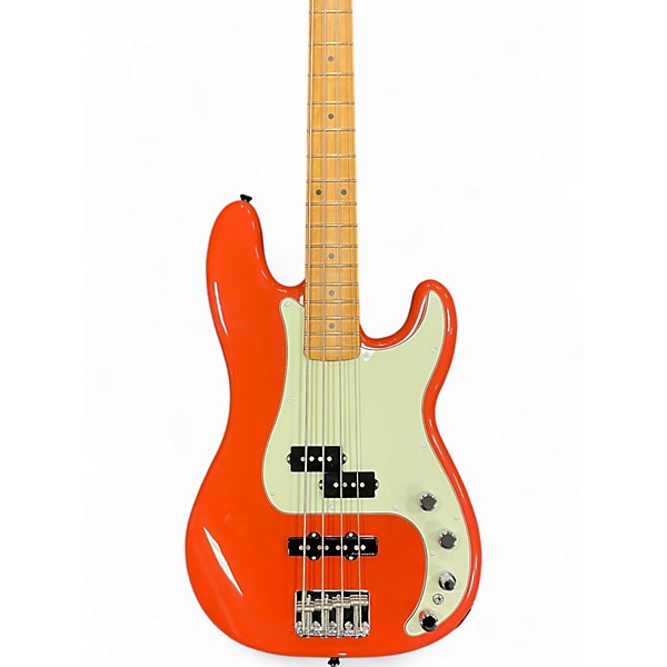 Used Fender Player Plus Active Precision Bass Terracotta Electric Bass Guitar