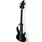 Used ESP LTD B104 Fretless Black Electric Bass Guitar