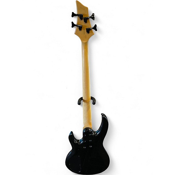 Used ESP LTD B104 Fretless Black Electric Bass Guitar